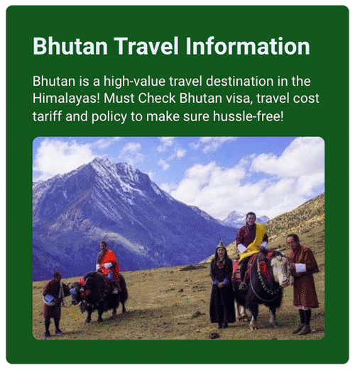 Bhutan travel information